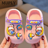 Cute Cartoon Children Slippers Breathable and Anti-slip EVA Soft Bottom for Boys and Girls Slippers Kids Shoes