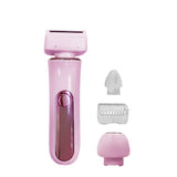 Electric Razor for Women Portable 2 in 1 Electric Shaver for Ladies Bikini Trimmer Facial Body Underarm Legs Waterproof Epilator