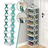Shoes Racks Storage Organizer  Detachable Shoe Racks Saves Family Household Rack Multi Layer Simple Shoes Shelf Color Cabinet