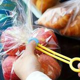 Colorful Tie Sealing Clips for Food Bags Kitchen Sealing Clip Multi-functional Closure for Freshness and Practical Storage