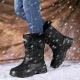 Winter Men's Outdoor Boots Warm Waterproof Snow Boots for Men Fishing Boots Men's Non-slip Hiking Boots Male Sneakers Work Boots