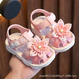 Girls  Shoes With Bowtie Pearls Beading Princess Sweet Cute Soft Comfortable Children Flats Kids Shoes Spring
