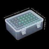 Battery Storage Organizer Holder Holds 54 AA AAA Batteries, Battery Box Case Garage Container,Home Drawer Organization Dispenser