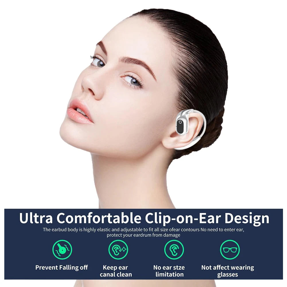 AI Translator Earbuds 138 Languages Real Time Translators Headphones Two-Way Voice Translation Earphones for Business Learning