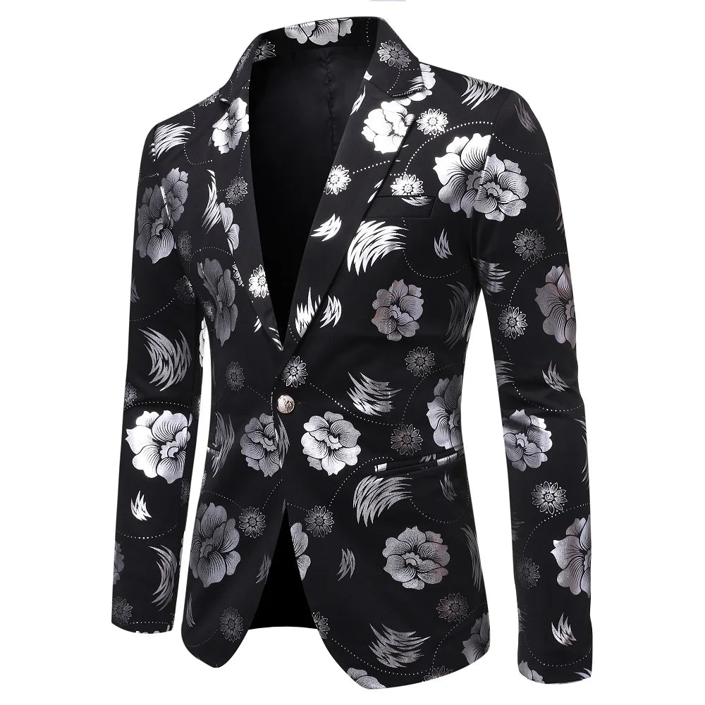 Blazers Masculino Homme Slim Fit for Men, 2025 Stylish Casual Solid Blazer, Business Wedding Party Outwear Coat Suit Top Regular