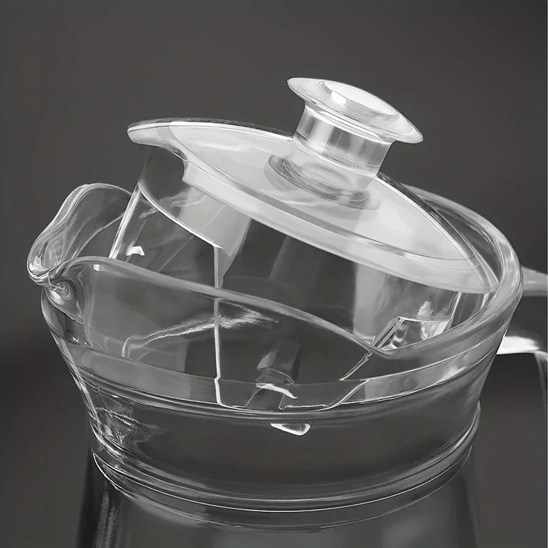 1pc Plastic Pitcher 33/50/67oz Drinkware Tea Pitcher For Juice, Milk,Cold /Hot Beverages Carafe Water Pitcher For Restaurant