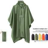 Rain Poncho for Adults - Waterproof Raincoat Cloak with Detachable Sleeves , Lightweight Hiking Rain Gear for Outdoor Travel