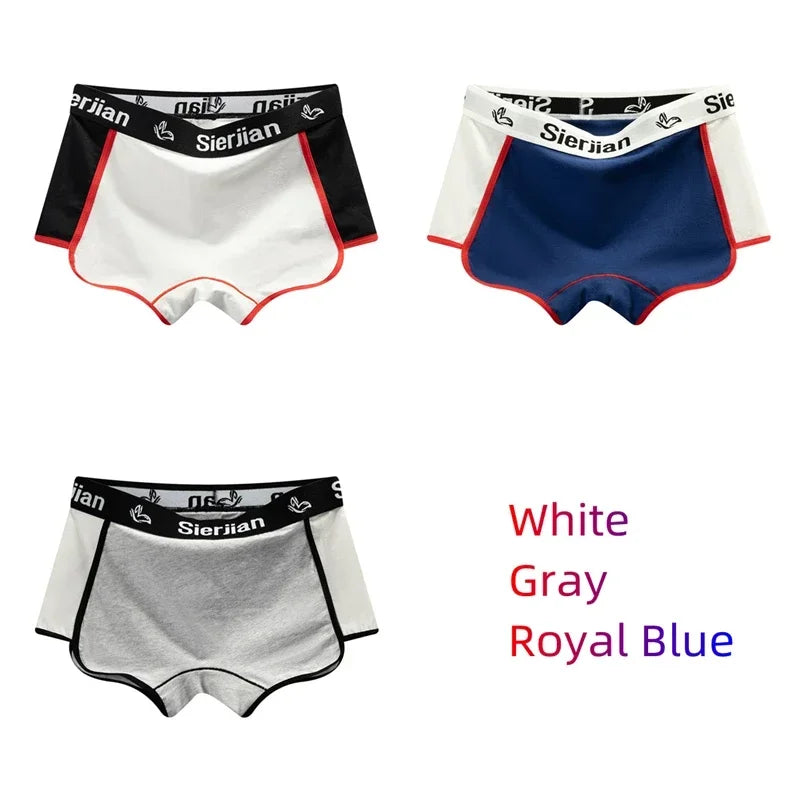 Panties for Women Cotton Shorts Female Underpants Sports Underwear Women  Fitness Safety Short Pants Culotte Femme 1/3 Piece