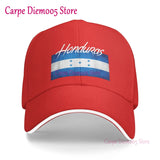 Honduras Flag Unisex Hats Fashion Adjustable Baseball Cap for Men Women