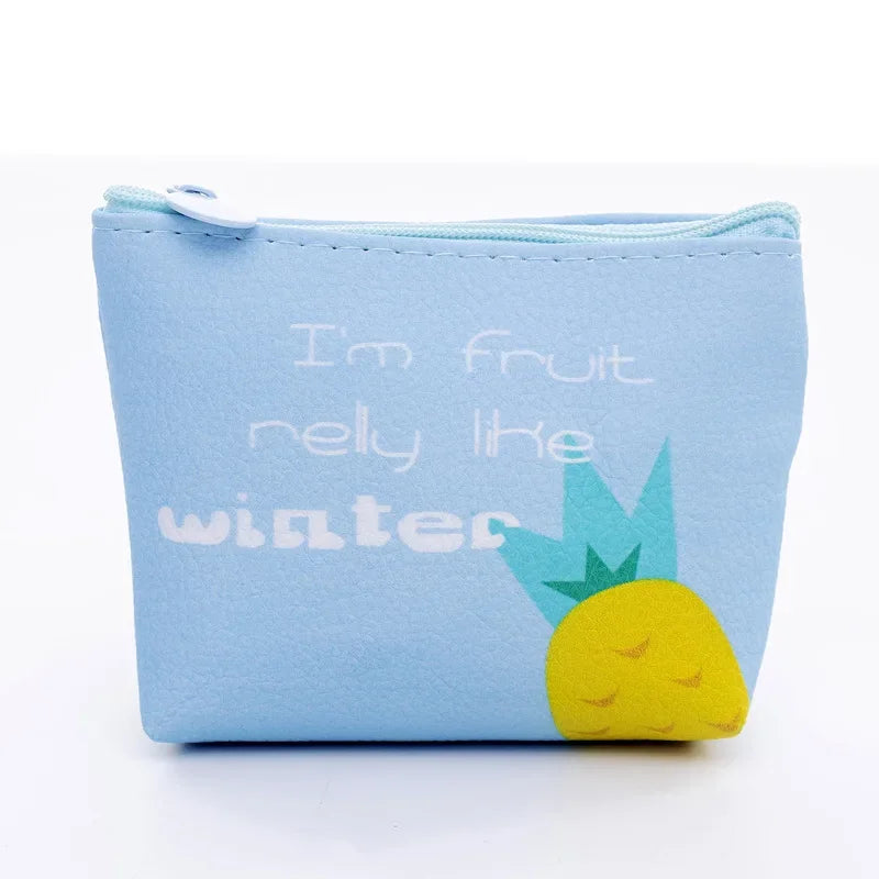 Women Canvas Coin Purse Card Key Mini Purses Pouch Girl Kid Children Cute Small Zipper Coin Purse Card Holder Wallet Storage Bag