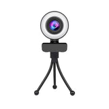 New 4K Webcam 2K Full HD Web Camera With Microphone LED Fill Light USB Web Cam Rotatable For PC Computer Laptop for Youtube