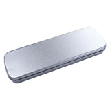 School Supplies For Kids Pen Box Silver Student Metal Pencil Storage Box Pencil Case Pencil Box Stationery Box