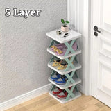 Shoes Racks Storage Organizer  Detachable Shoe Racks Saves Family Household Rack Multi Layer Simple Shoes Shelf Color Cabinet