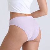 Women Panties Breathable Crotch Warm Underwear for Women Sexy Seamless Briefs Stripes Low Rise Pants Female Winter Lingerie