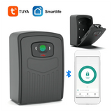 SUNRI-TUYA Smart Key Box Bluetooth Storage Lock Box Smart Life App Wall Mount Security Anti-Theft Lockbox