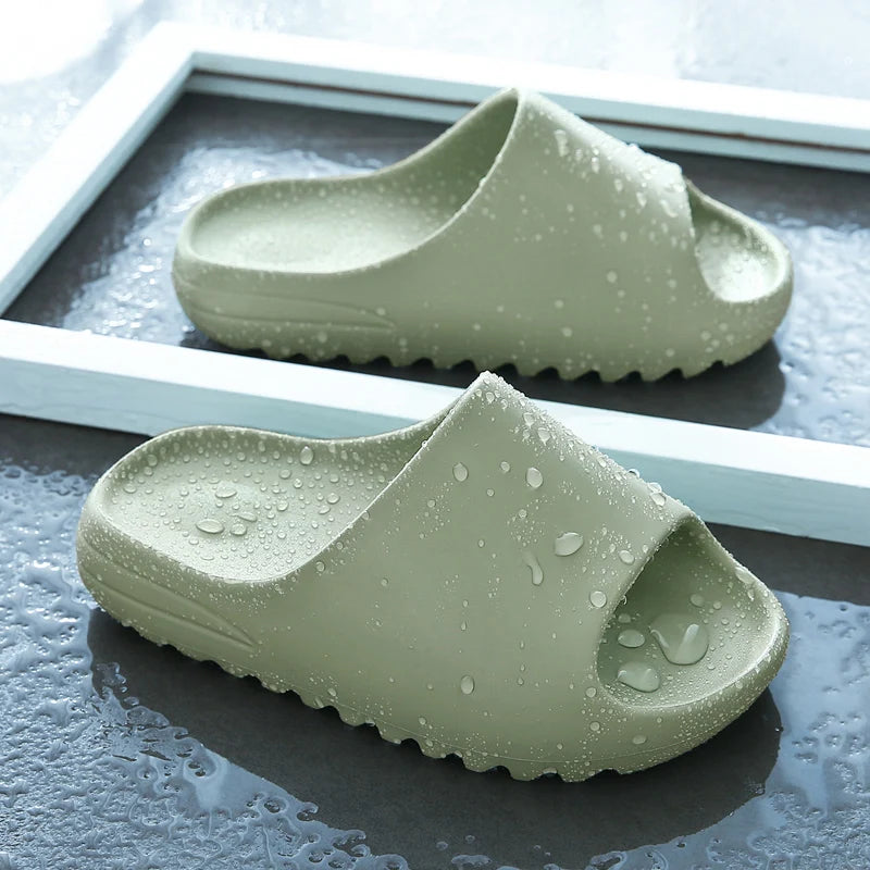 Summer Kid Slippers Sandals Boy Girls Eva Platform Soft Bottom Girls Kids Trend Slides Beach Shoes For Toddlers Children