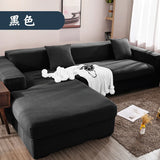 Sofa Cover for Living Room Thick Elastic Polar Fleece 1/2/3/4 Seater L-shaped Corner Sofa Cover for Sofa Chaise Longue