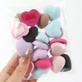 Random 5/10/15/20 Pieces of Ultra-Soft Cotton Candy Makeup Powder Puff, Wet or Dry Use, Air Cushion Powder Puff