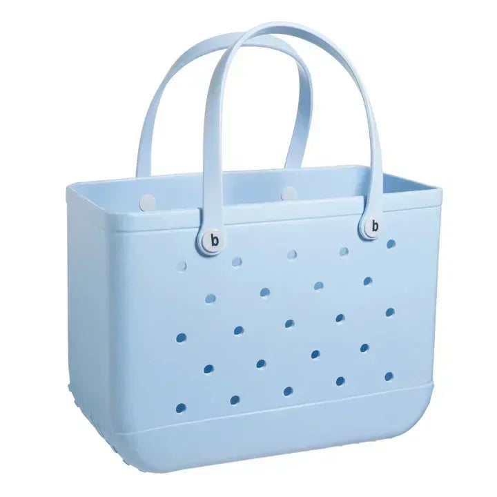 EVA Beach Bogie Bags Beach Tote Bags Women's Large Capacity Handbags Fashion Ladies Beach Tote Bags Perforated Shopping Bags