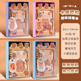 school useful stationery supplies Aesthetic stationery Sketchbook Diary cute capybara Drawing notebook offices accessories