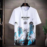Tshirt for Men 2024 Trendy man Tops Quick-drying T-shirt streetwear O-Neck Short sleeve tee Casual Oversized Tshirt Y2k t-shirts