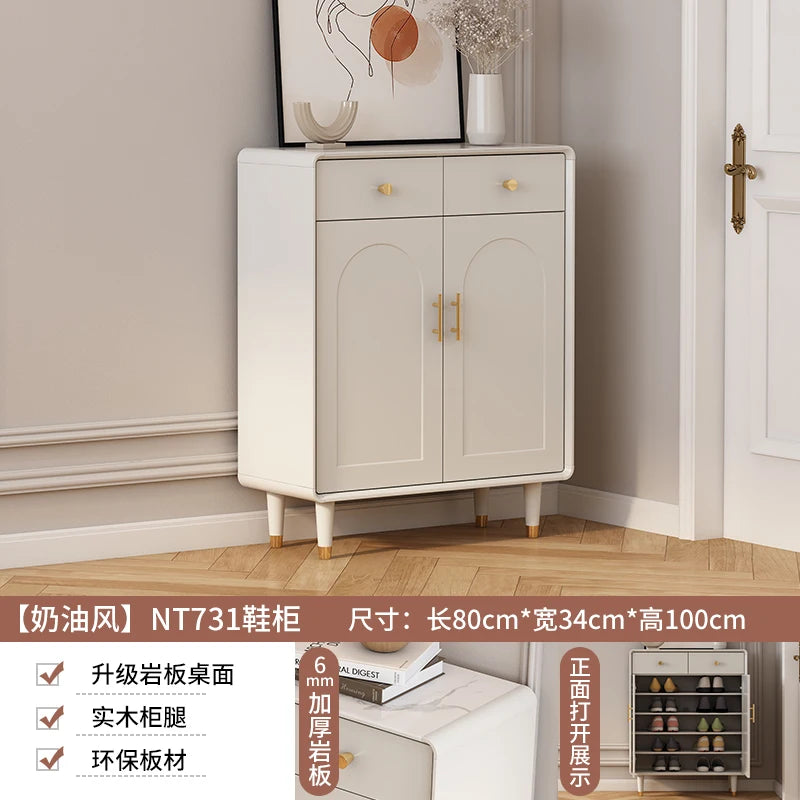 White Layer Shoes Racks Drawer Entry Organised Facility Shoes Racks Dressing Corridor Armadi Da Soggiorno Home Decoration