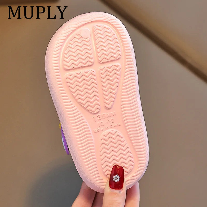 Cute Cartoon Children Slippers Breathable and Anti-slip EVA Soft Bottom for Boys and Girls Slippers Kids Shoes