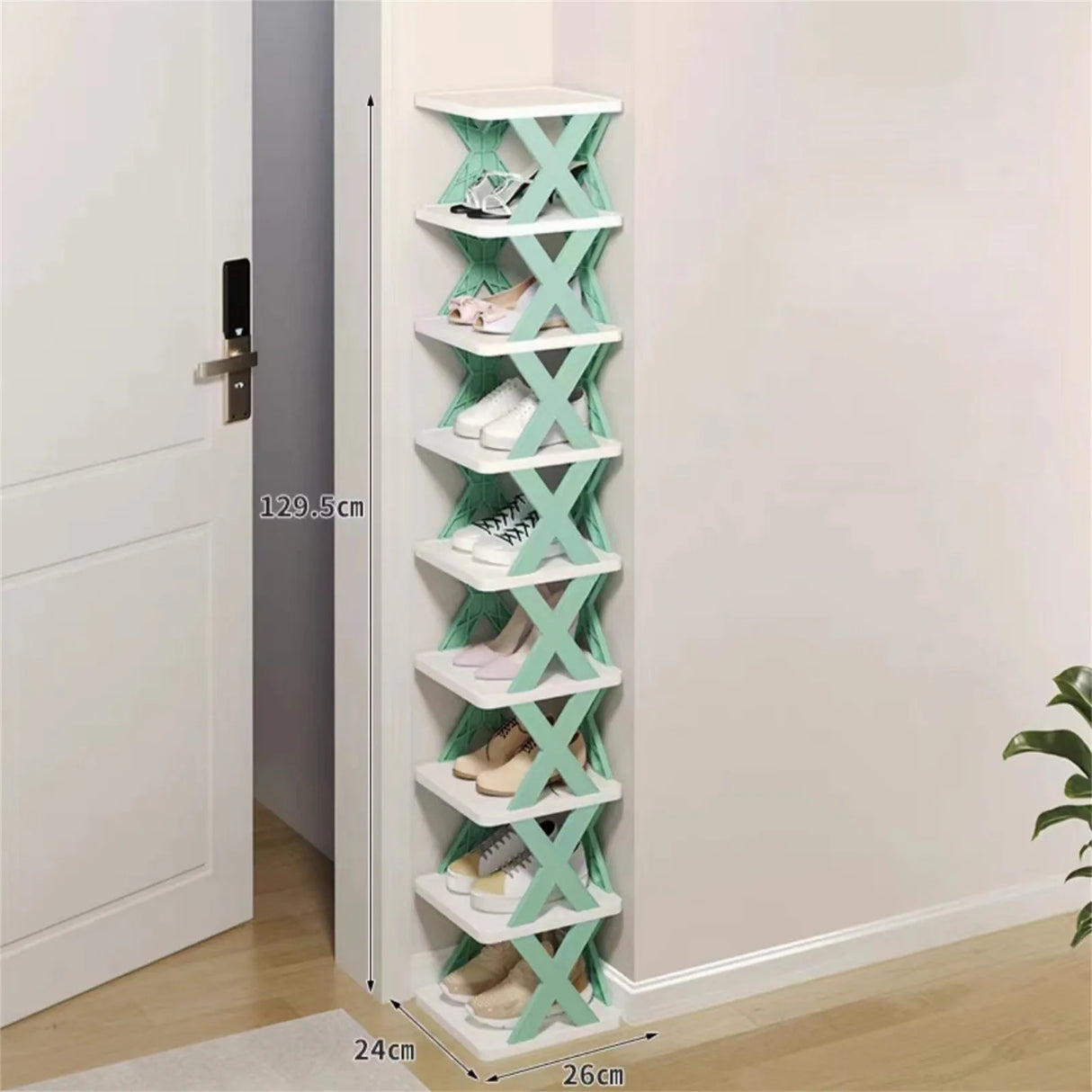 Shoes Racks Storage Organizer Detachable Shoe Racks Saves Family Household Rack Multi Layer Simple Shoes Shelf Color Cabinet