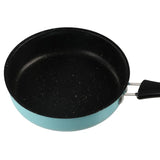 12cm Mini Non-stick Pan with Anti-stick Coating Long Handle Fry Egg Pan Lightweight Professional Omelette Pot Kids Toy