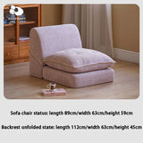 Comfortable Multifunctional Sofa Bed Children's Sofas Reclining Lazy Sleeping Beds Modern Tiny Home Portable Balcony Furniture