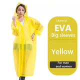 Raincoat Women Men Impermeable Thickened Waterproof Raincoat Tourism Outdoor Hiking Rain Poncho Raincoat Hooded Rain Coat