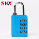 4 Digits Password Code Combination Padlock Aluminum alloy Suitcase For Luggage Travel Code Lock Code Keyed Anti-thieft Lock