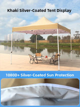 Thiened Four-Legged Umbrella Tent Top Cloth 3x3 Outdoor Sunade Waterproof Sun Protection Large Umbrella Canvas Stall