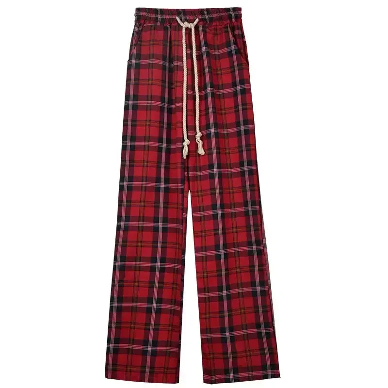 Pants for Women With Pockets Korean Fashion Autumn Winter Woman Trousers Aesthetic High Quality Elastic Chic and Elegant Slacks