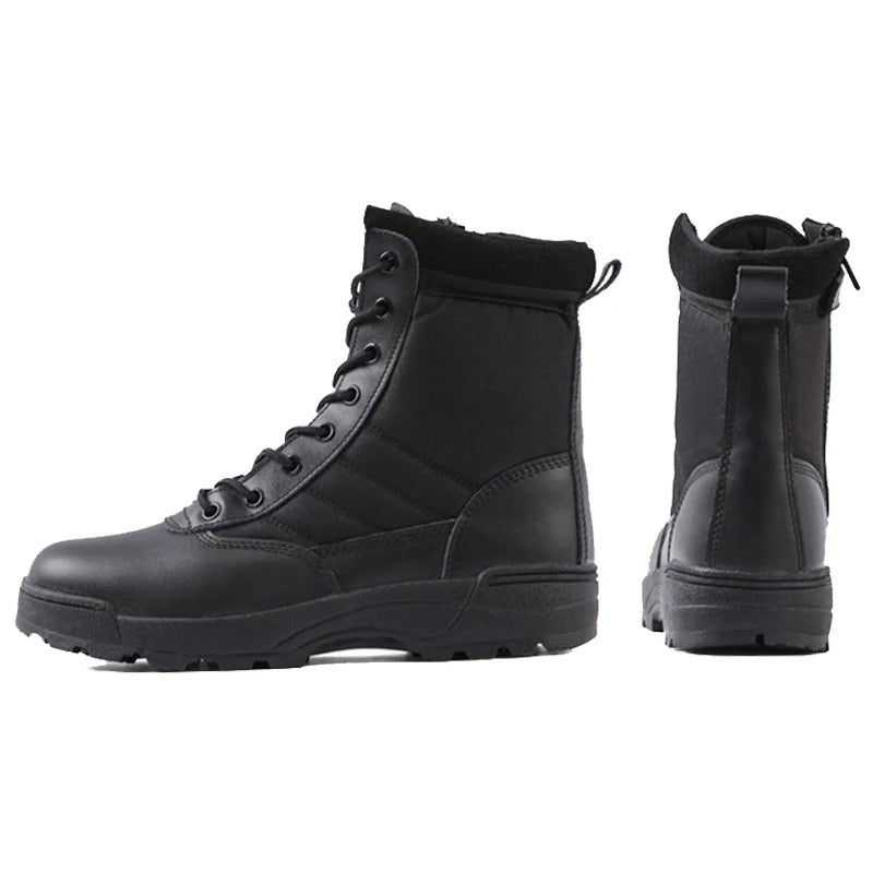 Men's Boots 2022 New Tactical Boots Special Force Desert Combat Boots Men Work Shoes Outdoor Hiking Ankle Boots