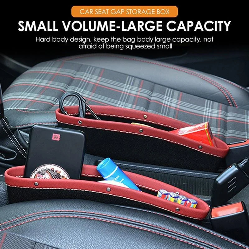 Car Seat Gap Storage Bag Car Space Pocket Storage Pouch Phone Purse Coins Key Car Organizer Car Accessories  automóvil