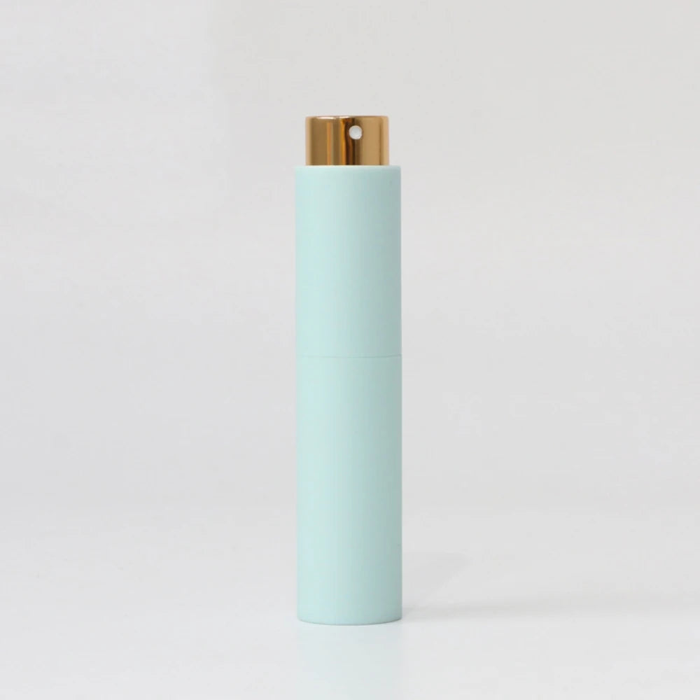 10ml Perfume Bottling Atomizer Frosted Liquid Container Macaron Rotary Oral Spray Bottle Portable Empty Bottle