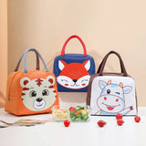 Lunch Bags for Kids School Children Thermal Food Lunch box Cute Printing Insulated Lunch Cooler Meal Bag Complete