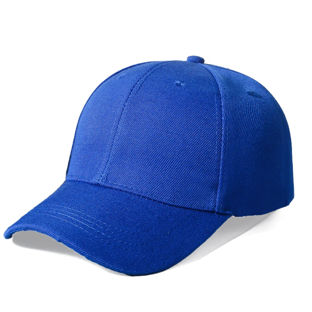 Classic Plain Baseball Cap for Men and Women, multi colors available