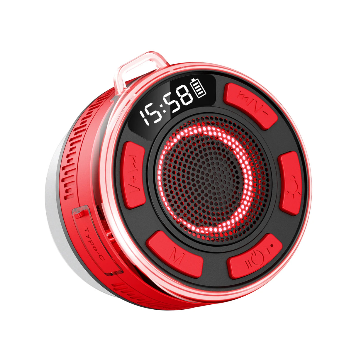 2025 New Wireless Speaker IPX7 Waterproof S3 colorful LED Light Strong bass Soundguru S3 Bluetooth Speaker Waterproof with Mic