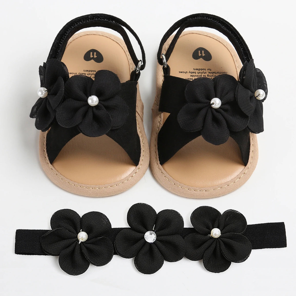 Baby Girls Sandals Summer Shoes Outdoor First Walker Toddler Girls Shoes for Summer