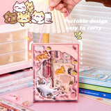 1 Set Cartoon Stationery Set for The Beginning of The School Year Pencil, Notebook,Ruler, Eraser Set Student Stationery Supplies