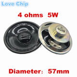 Waterproof Speaker 4 ohm 8 ohms 0.5/1/2/3 watt 0.5W 1W 2W 3W 5W 4R 8R Diameter 40mm 45mm 50MM 57MM 66MM 77MM 5/6.6CM LoudSpeaker