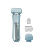 Electric Razor for Women Portable 2 in 1 Electric Shaver for Ladies Bikini Trimmer Facial Body Underarm Legs Waterproof Epilator