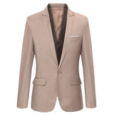 Blue Men Blazers Work Office 2025 Men Tuxedos for Formal Occasions Pockets Coat Blazers Male Custom Men's Business Slim Blazers