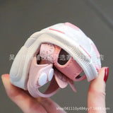 Girls  Shoes With Bowtie Pearls Beading Princess Sweet Cute Soft Comfortable Children Flats Kids Shoes Spring