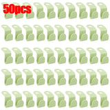 50/5Pcs Clothes Hanger Hooks Space Saving Closet Connector Hook Cascading Hanger Plastic Extender Clips Wardrobe Coat Organizer