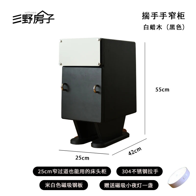 Drawer Table Nightstand Organizer Tray Storage Itemsnight Decoration Aesthetic Mesas De Noches Dormitorio Bedroom Furniture
