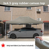 Thiened Four-Legged Umbrella Tent Top Cloth 3x3 Outdoor Sunade Waterproof Sun Protection Large Umbrella Canvas Stall