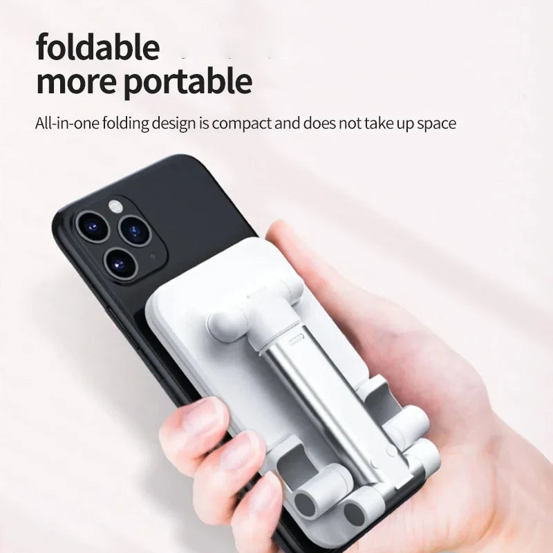 Desk Mobile Phone Holder Stand For IPhone IPad easyown Adjustable Desktop Tablet Holder Universal Table Cell Phone Stand